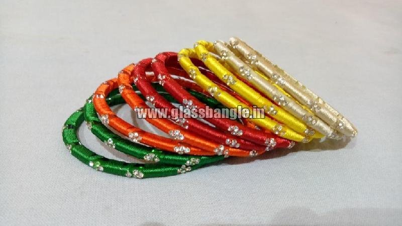 Silk Thread Bangle 07