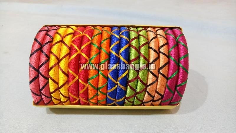 Silk Thread Bangle 12