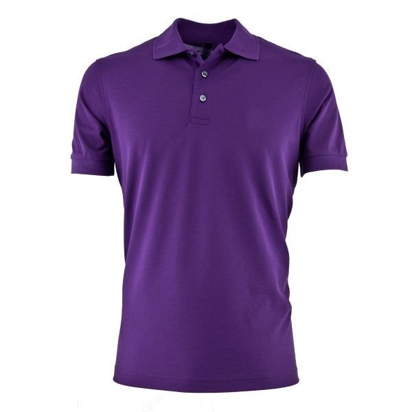 Purple Mens Polo T-Shirt