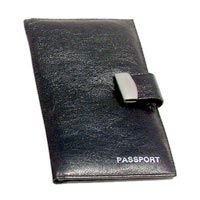 Leather Passport Holder 03