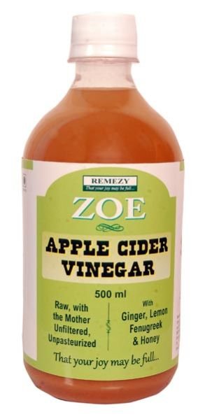 Zoe Apple Cider Vinegar with Ginger Lemon Fenugreek & Honey 01