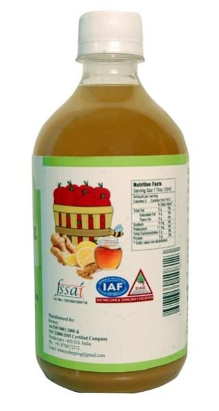 Zoe Apple Cider Vinegar with Ginger Lemon Fenugreek & Honey 02