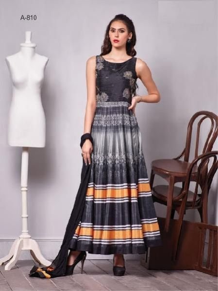 Designer Anarkali Suit (A-810)