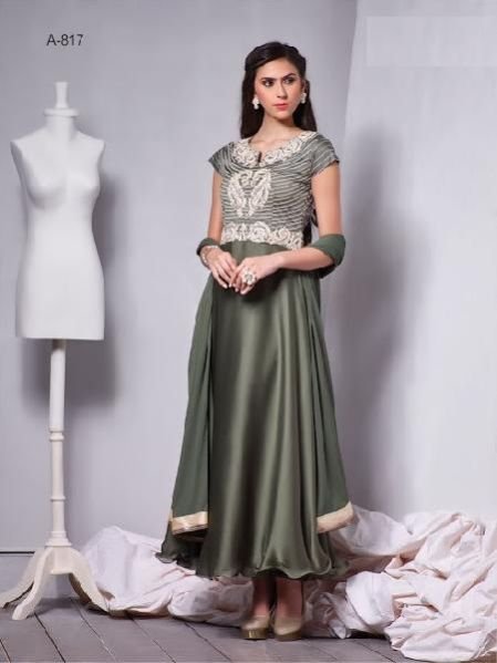 Designer Anarkali Suit (A-817)