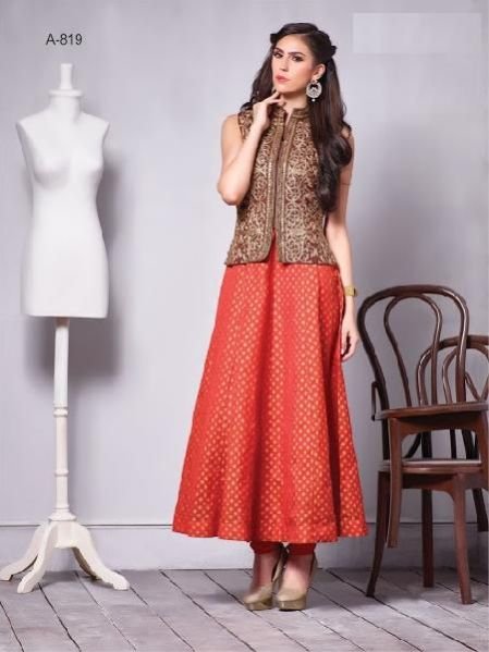 Designer Anarkali Suit (A-819)