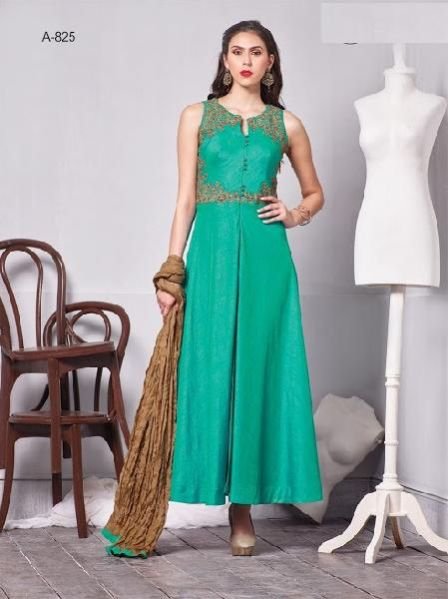 Designer Anarkali Suit (A-825)