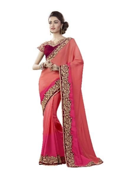 Silk Georgette Saree (9449)