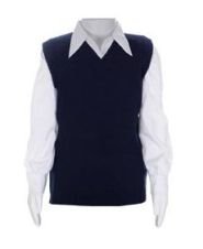 Boys School Uniform Half Sleeve Sweater