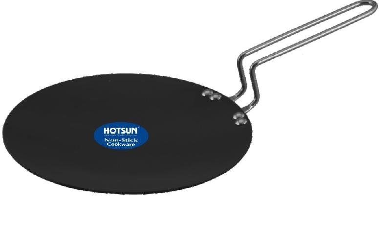 Nonstick and Hard Anodized Concave Tawa 01