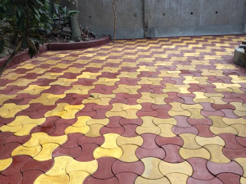 Dumbbell Paver Blocks 03