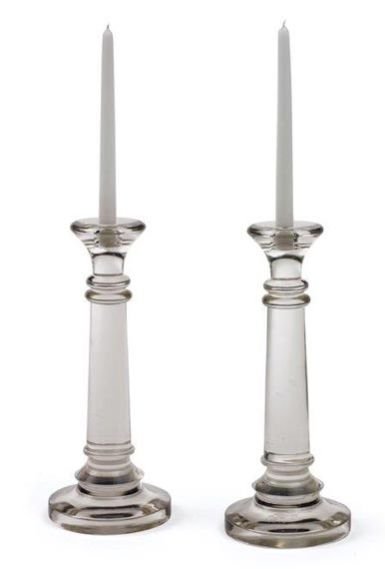  Glass Candlesticks (TL 984)