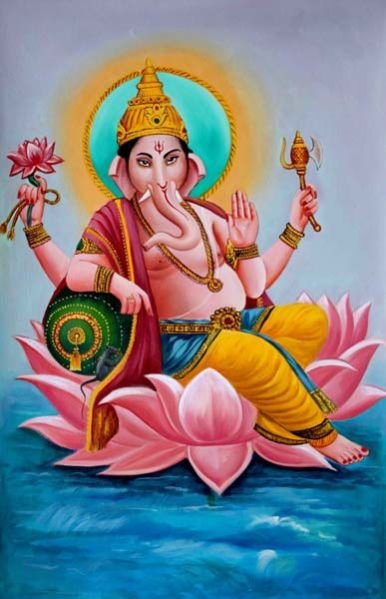 Decorative Ganesh Painting