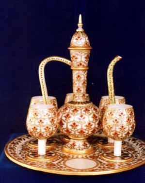 Marble Wine Set - 02