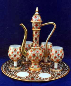 Marble Wine Set - 03