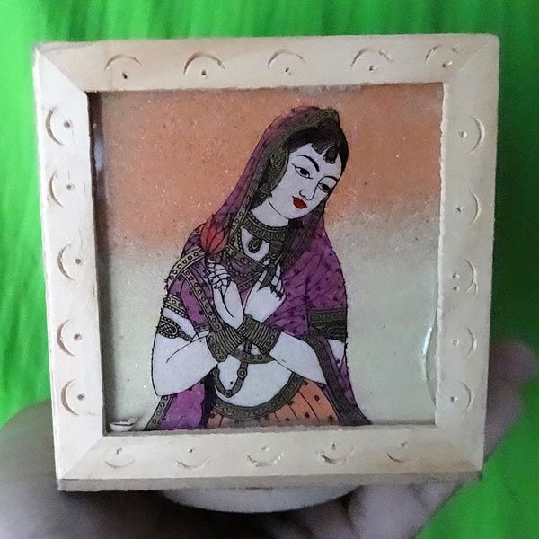 	Wooden Coaster Set 06