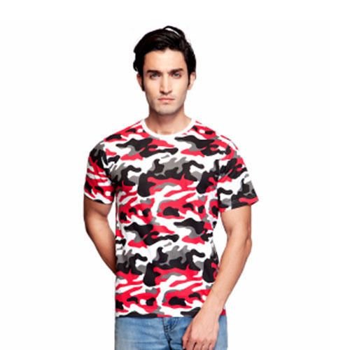 Mens Printed Round Neck T-Shirts 02