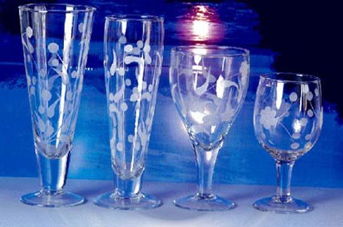 Cutting Wine Glass Stemware