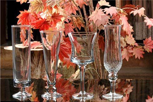 Diamond Glass Stemware
