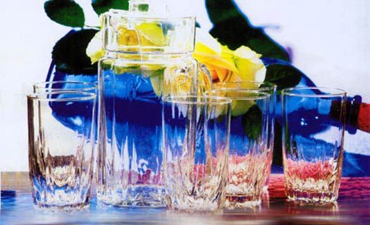 Karat Glass Lemon Set