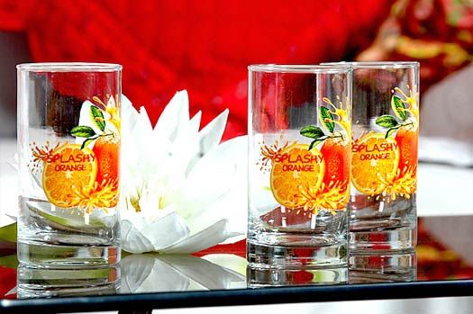 Peruvian Lily Drinking Glass