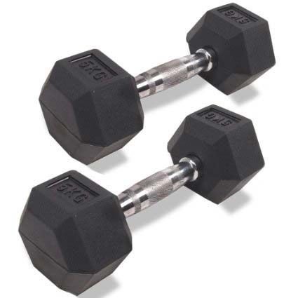 Rubber Dumbbells 01