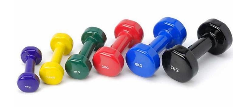 Rubber Dumbbells 05