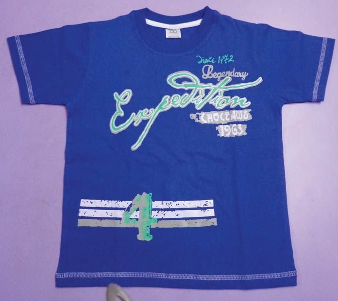 Boys Round Neck T Shirt