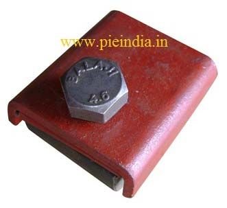 121 LBS Cup Type 100mm Rail Clamp