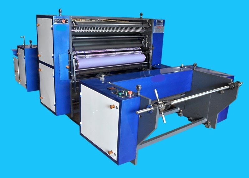 Single Color Roll to Roll Printing Machine