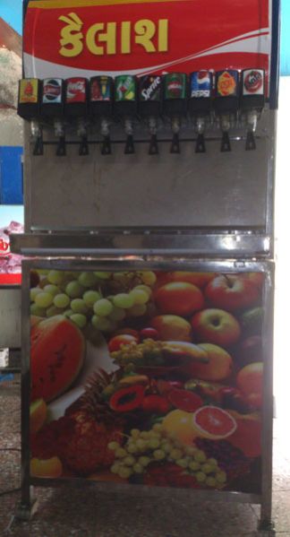 10 Valve Soda Vending Machine