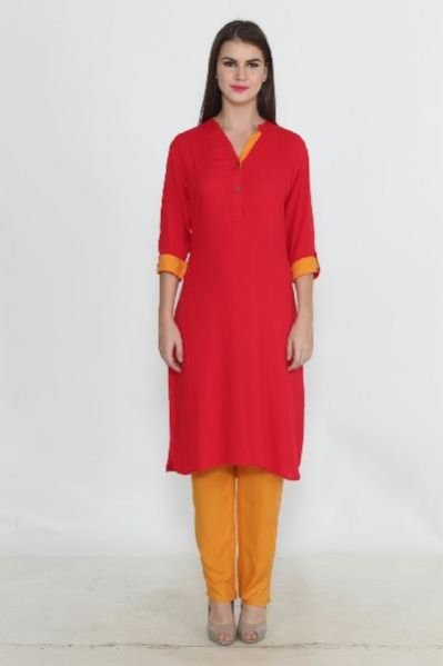 Ladies Kurti with Straight Pant 01