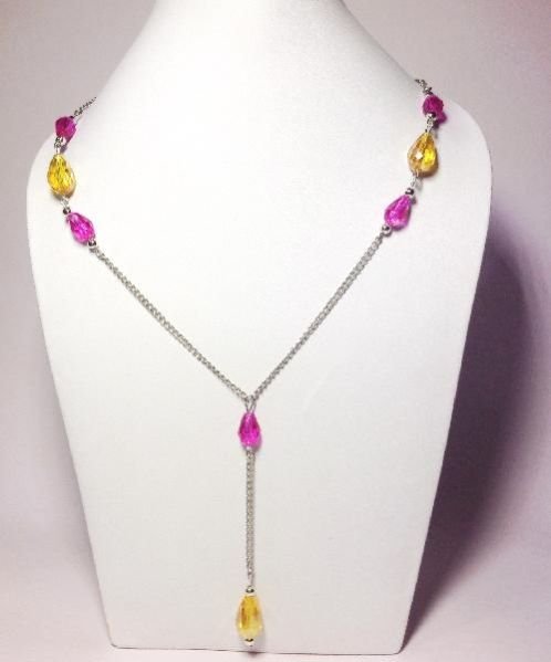 Long Beaded Necklace 02