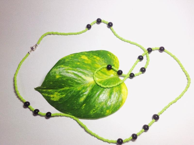 Long Beaded Necklace 06