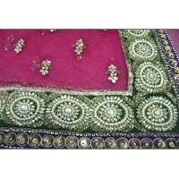 Embroidered Net Saree (B5631VKKOSTY)