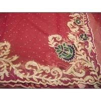 Embroidered Net Saree (C322ASKOTY)