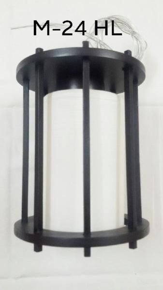 Wood Glass Pendant Lights (M 24 HL)