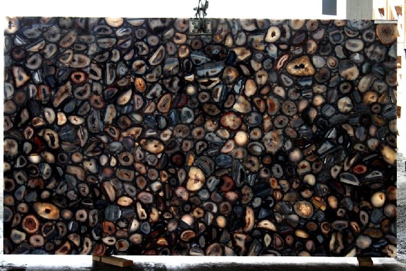 Black Agate Slab 01