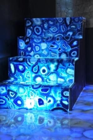 Blue Agate Slab 03