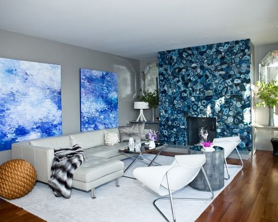 Blue Agate Slab 06