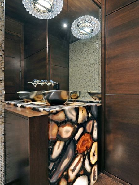Brown Agate Slab 03