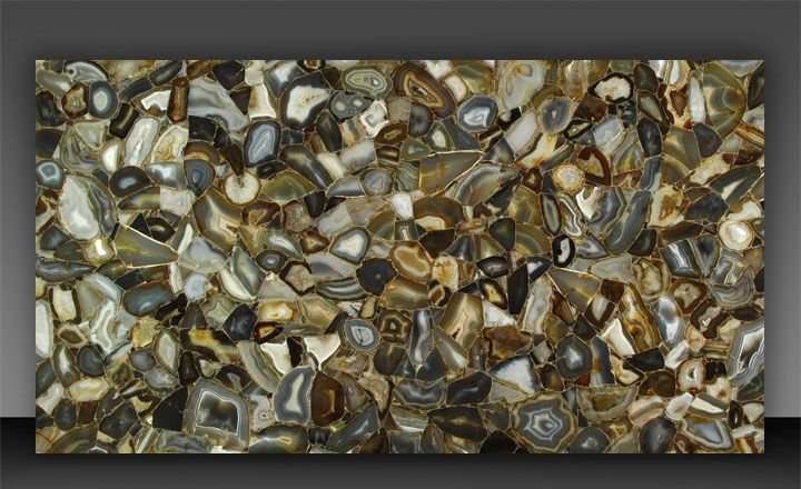 Brown Agate Slab 07
