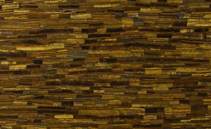 Gold Tiger Eye Semi Precious Slab 05