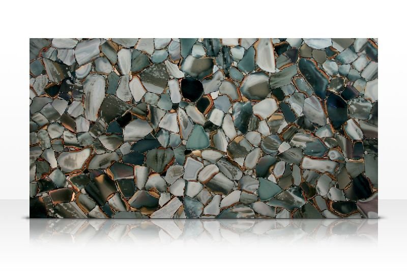 Green Jasper Semi Precious Slab 02