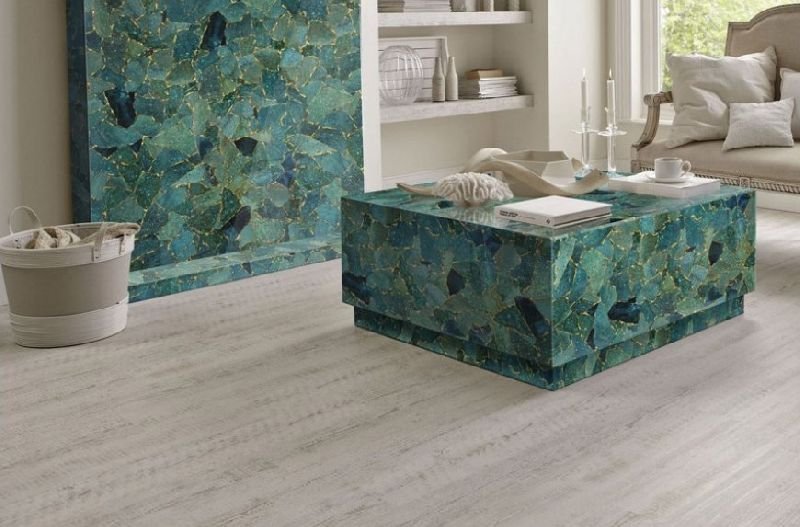 Green Jasper Semi Precious Slab 03