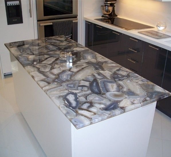 Grey Agate Slab 07