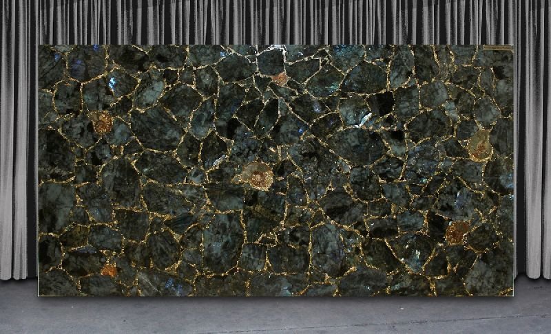 Labradorite Semi Precious Slab 02