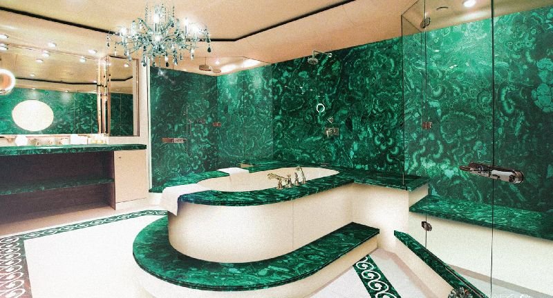 Malachite Gemstone Slab 04