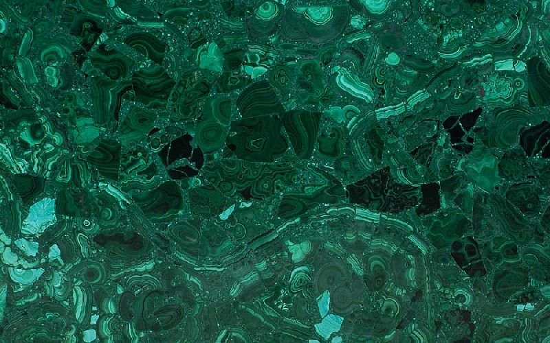 Malachite Gemstone Slab 05