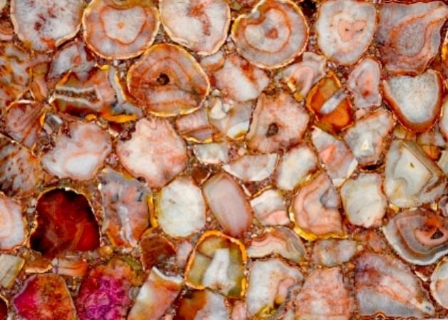 Red Carnelian Gemstone Slab 04