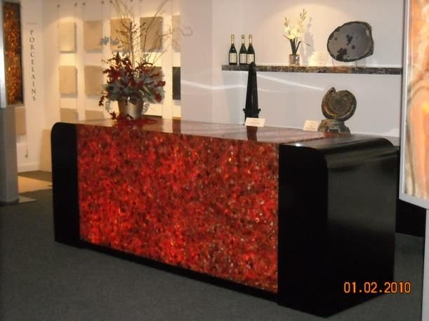 Red Carnelian Gemstone Slab 08